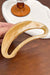 Pearl of the West - Banana 11.8cm Hair Claw - Latte