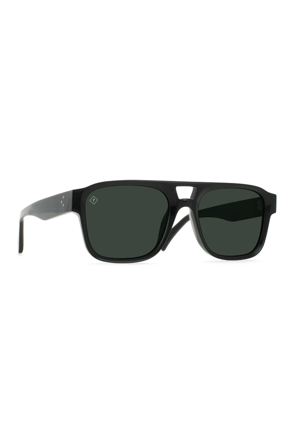 RAEN - Rifka Polar - Recycled Black/Green - Profile