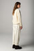 Finisterre Taran Jumper in Ecru — Back view