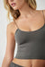 Free People - Brami Seamless Skinny Strap - Charcoal - Detail