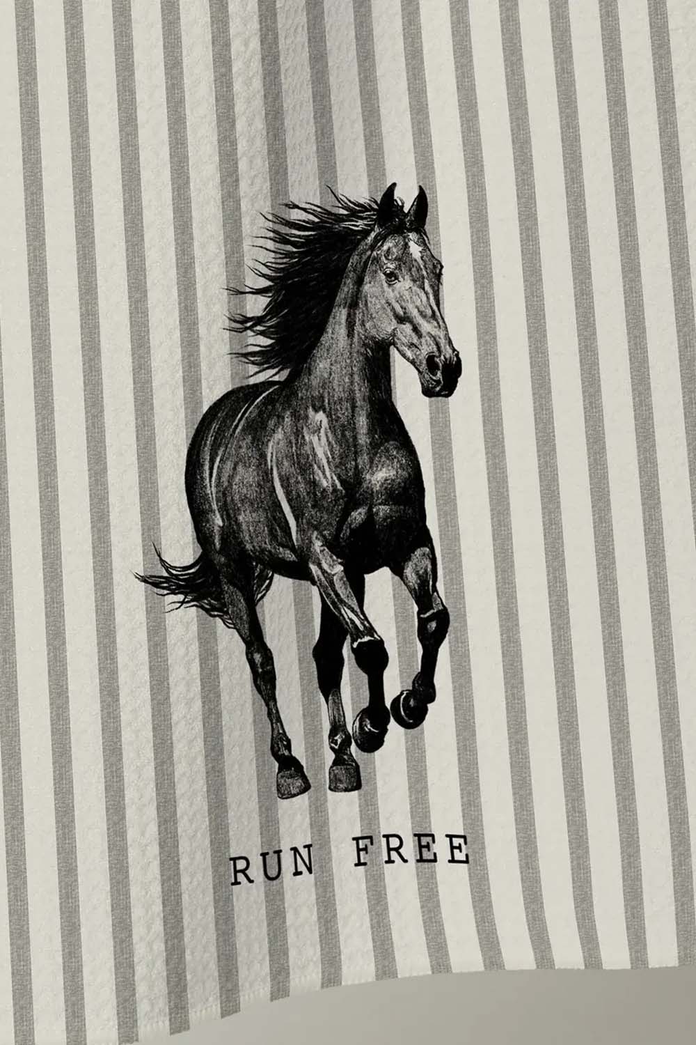 Run Free Tea Towel