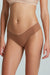 Commando - Invisible Rib Thong - Caramel - Front