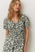 Marine Layer - Emery Poplin Midi Dress - Pine Geo - Detail