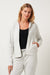 Travis Matthew - Cloud Zip Hood 2.0 - Heather Light Grey - Front