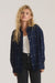 Roark Revival Amberley Light in Deep Navy — Quarter view