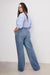 Good American - Good Ease Relaxed Jeans - Indigo - Plus Back