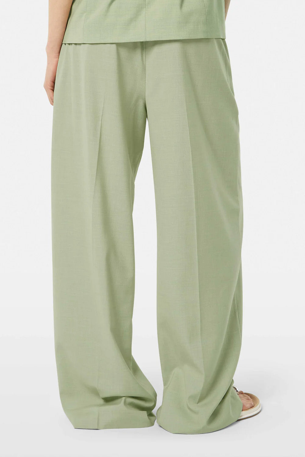 Scotch & Soda - Rose High Rise Pant - Pistachio - Back