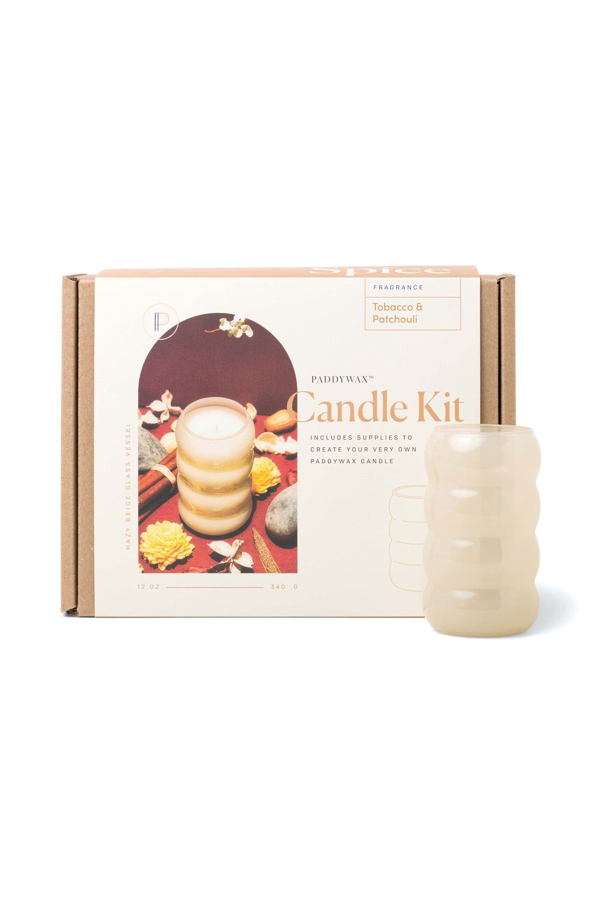 CANDLE MAKING KIT Tobacco + Patchouli
