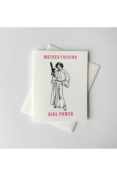 Steel Petal Press - MF Girl Power Card