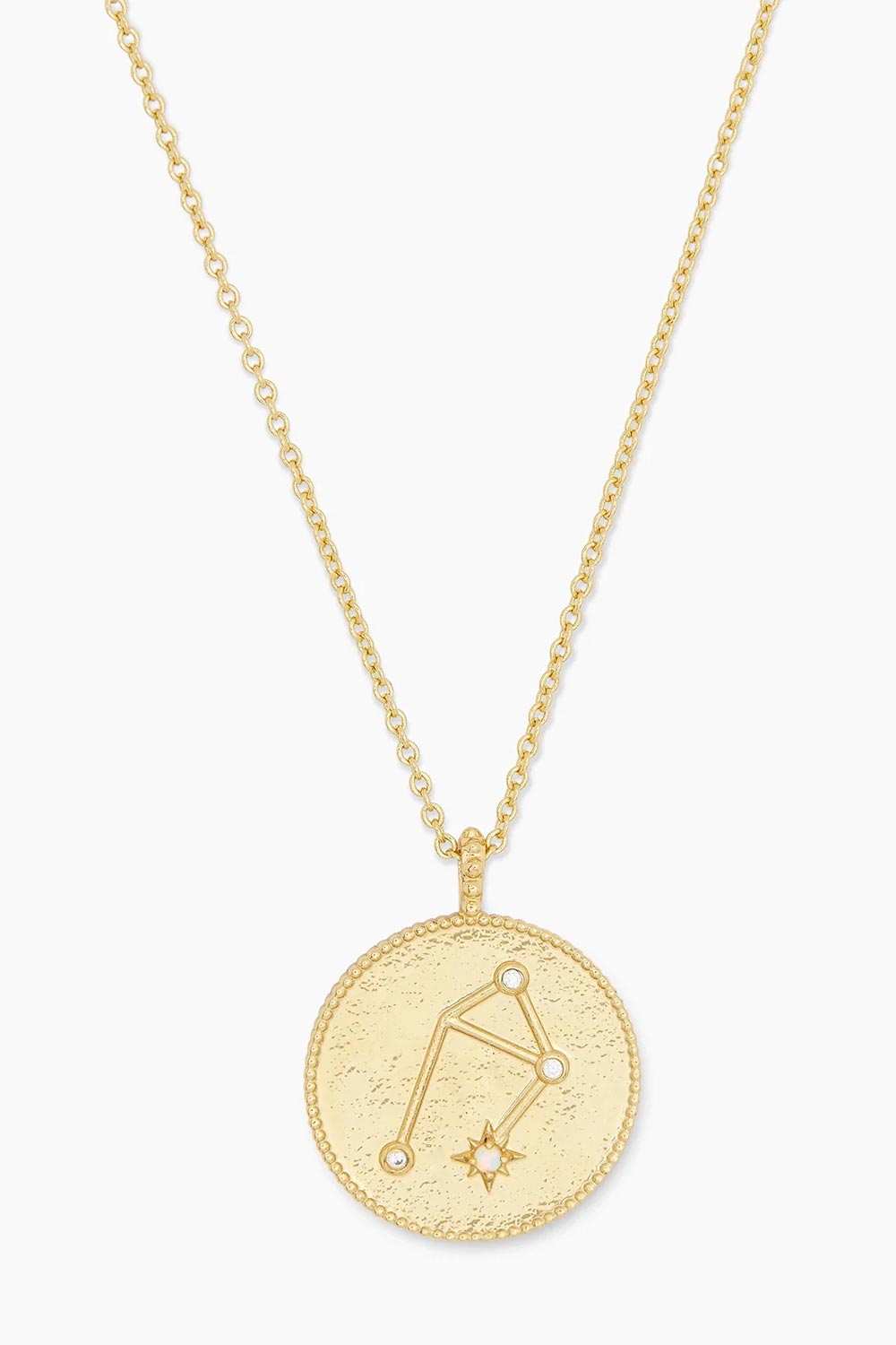 Gorjana - Libra Astrology Coin Necklace - Gold