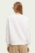 Scotch & Soda - Loose Fit Crewneck Sweater - White - Back