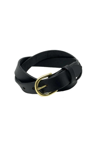 Last State Leather - Everyday 1" Belt - Black/Brass
