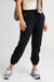 Richer Poorer - Recycled Fleece Sweatpant - Black - Front