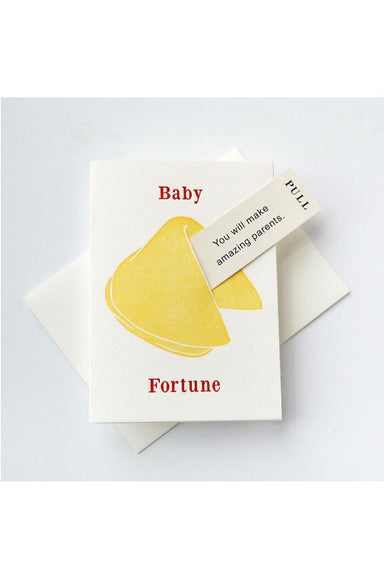 Steel Petal Press - Fortune Baby Amazing Parents Card - Inside