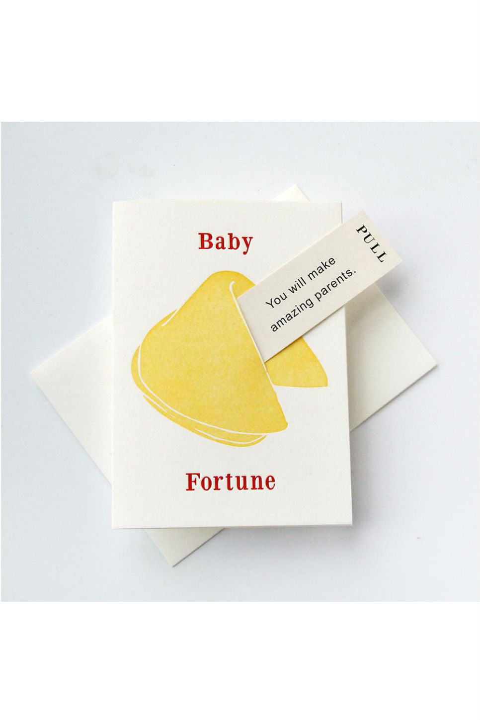 Steel Petal Press - Fortune Baby Amazing Parents Card - Inside
