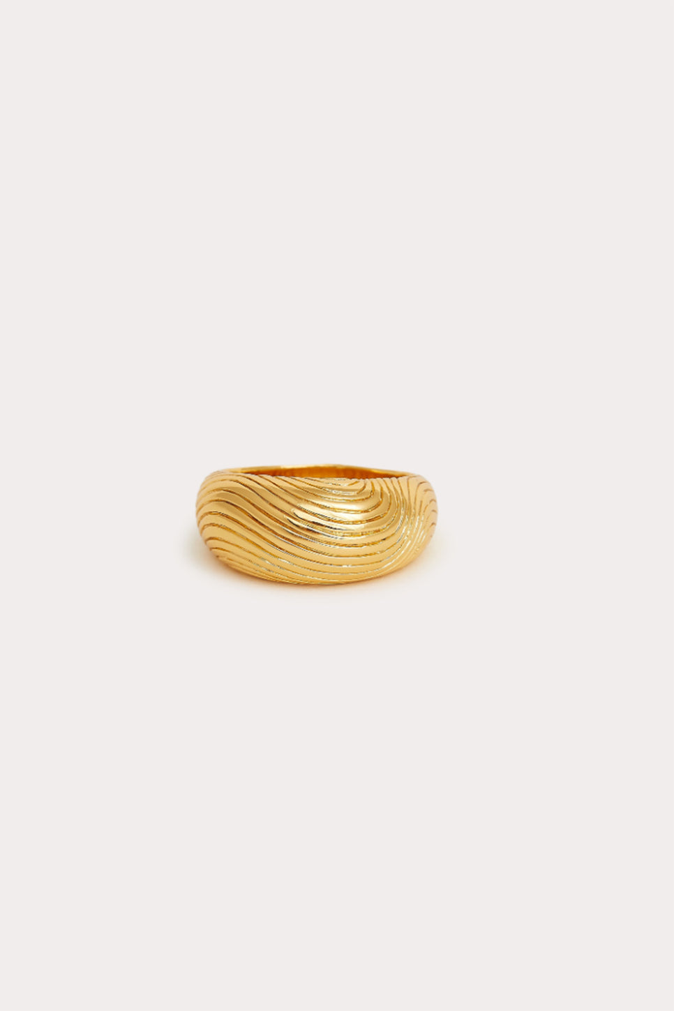 Petit Moments - Grain Dome Ring - Gold
