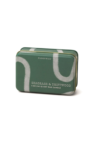 Paddywax - Everyday Tin 5 oz - Seagrass + Driftwood