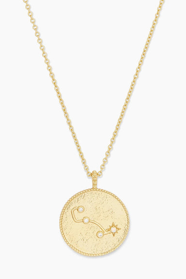 Gorjana - Scorpio Astrology Coin Necklace - Gold