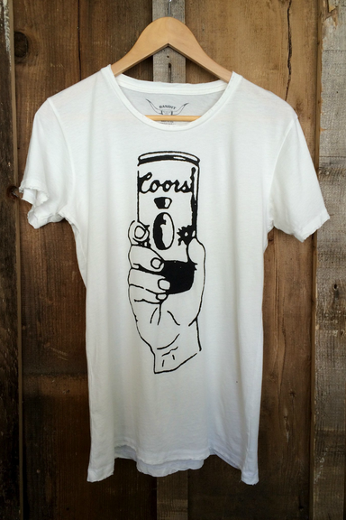 Bandit Brand - Coors Tee - White/Black