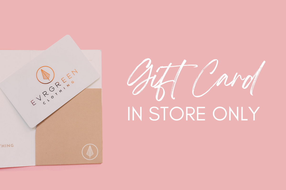 IN-STORE ONLY GIFT CARD