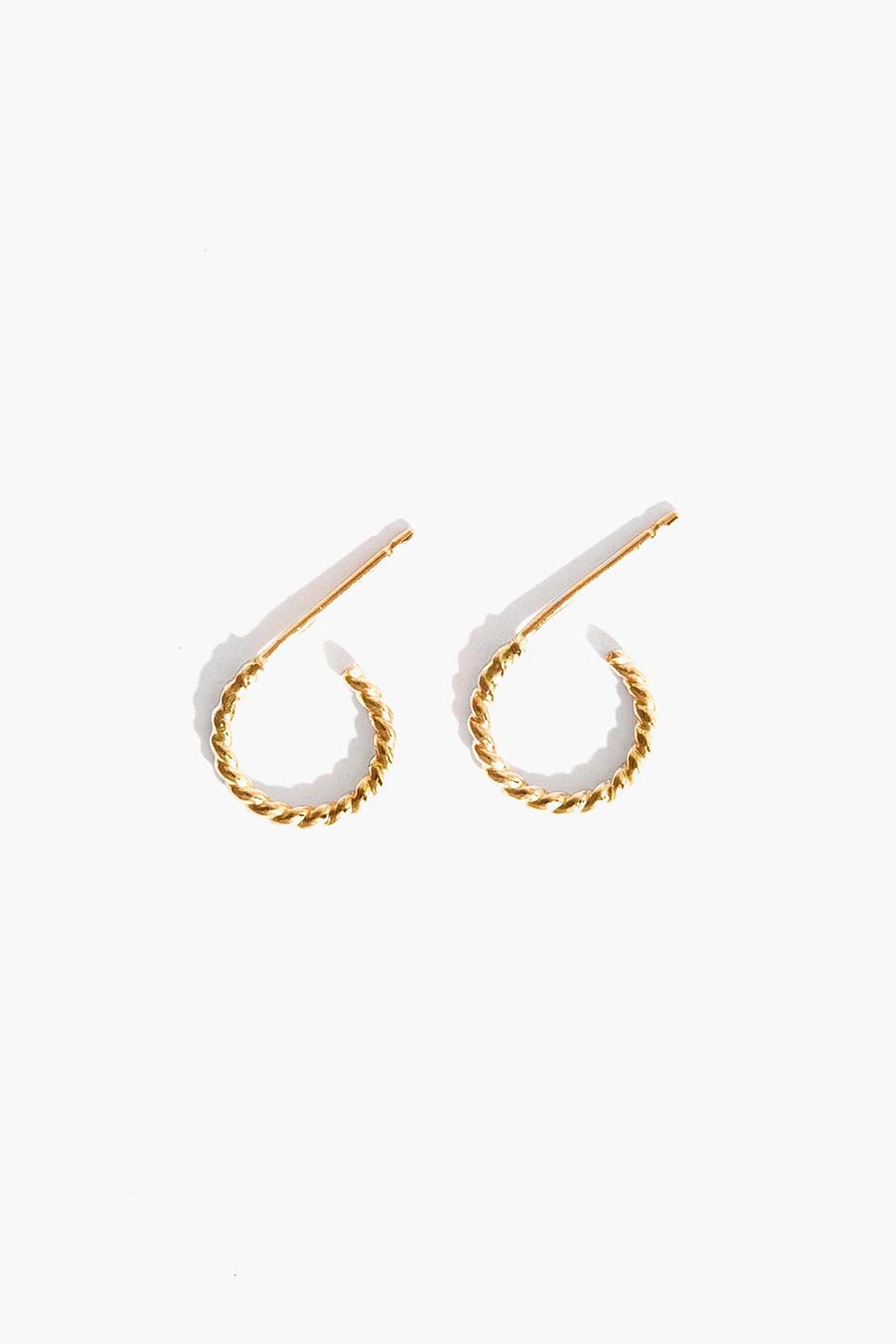MILANI ROPE HUGGIE HOOPS Gold