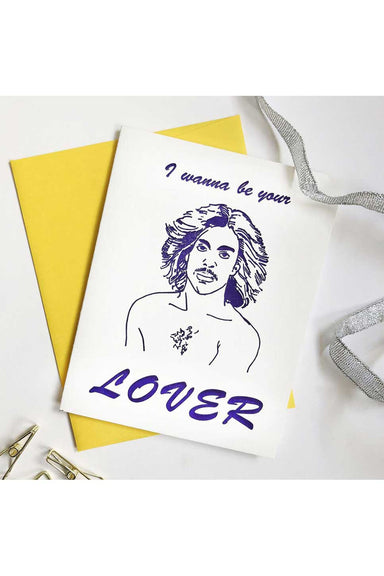 Steel Petal Press - Prince Lover Greeting Card