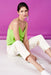 Deluc - Carini Top - Lime - Front