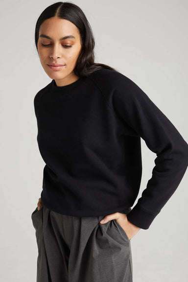 Richer Poorer - Recycled Crew Sweatshirt - Black - Side