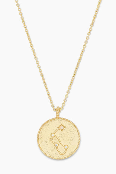 Gorjana - Aquarius Astrology Coin Necklace - Gold