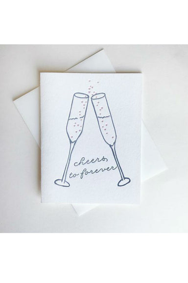 Steel Petal Press - Cheers to Forever Card
