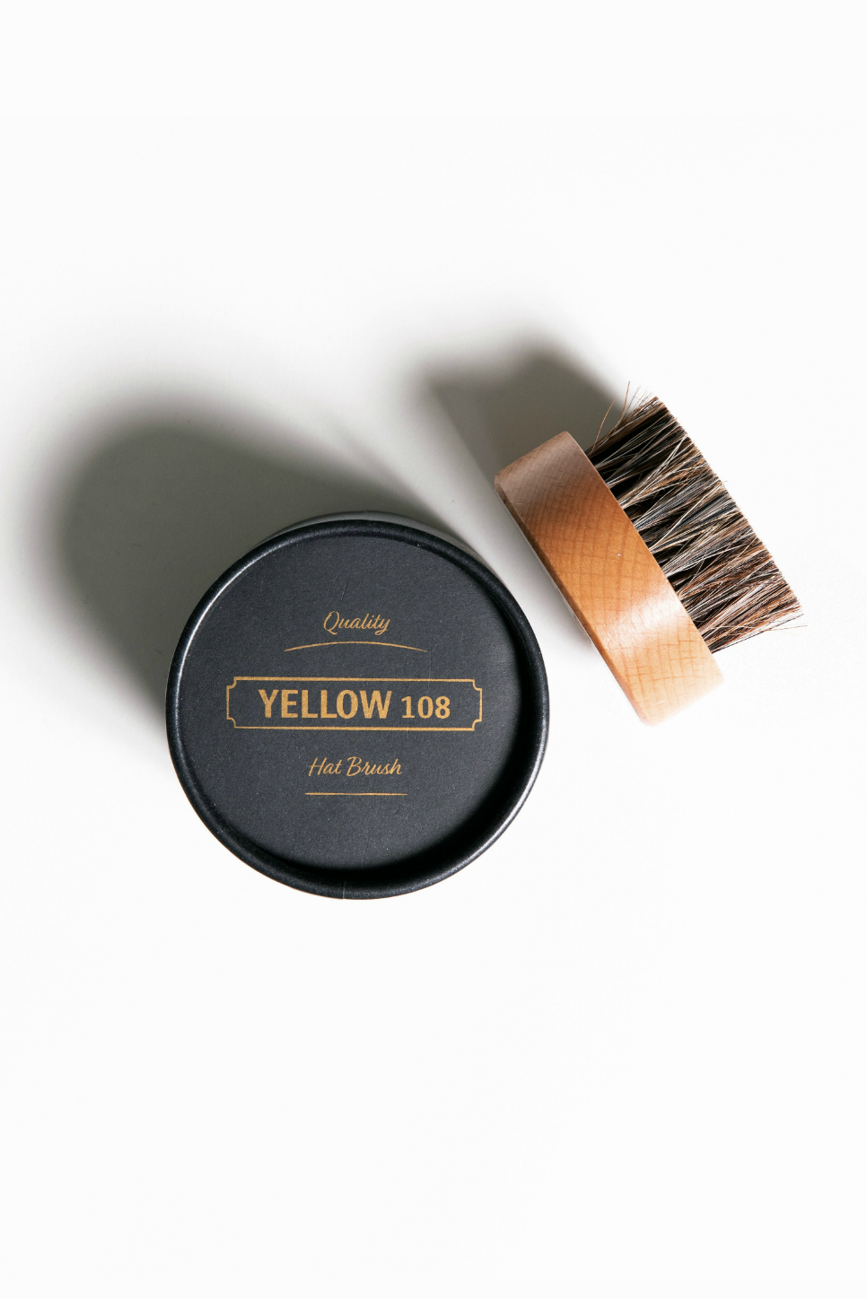 Yellow 108 - Y108 Hat Brush - Dark