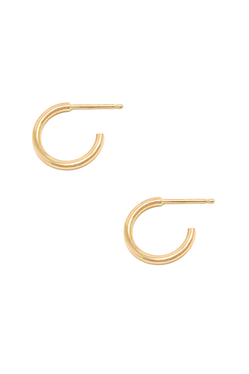 able-celine-huggie-hoops-gold