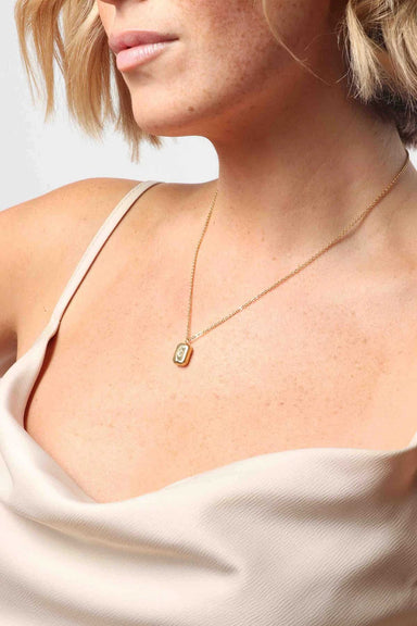 Marrin Costello - Orion Signet Pendant - Gold - Model