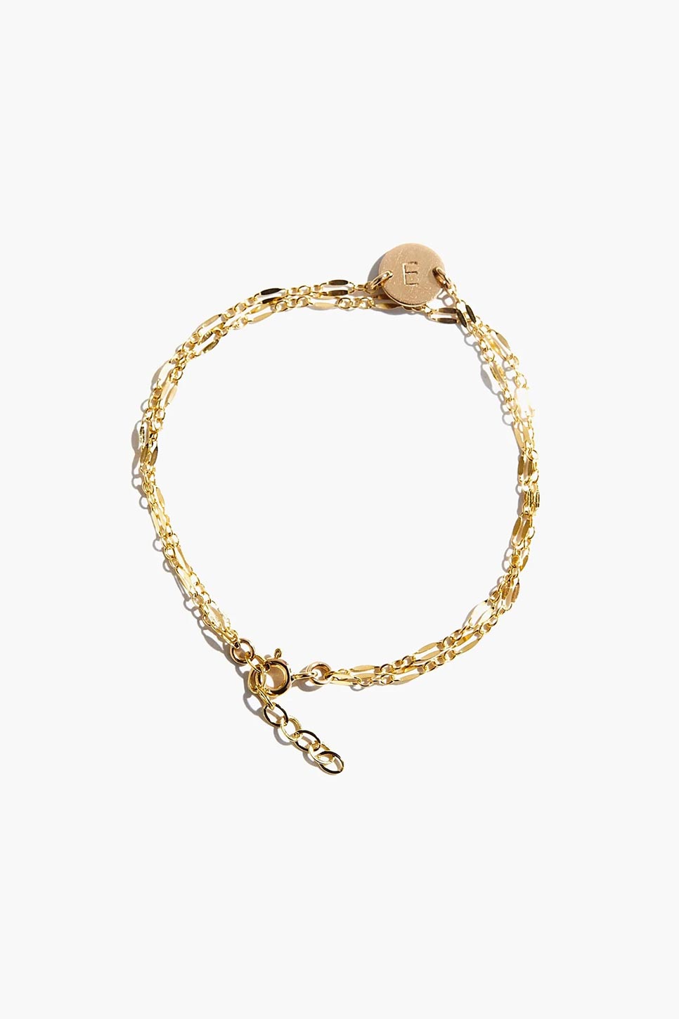 MINI TAG LAYERED BRACELET Gold