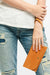 Able - Mare Phone Wallet - Cognac - Model