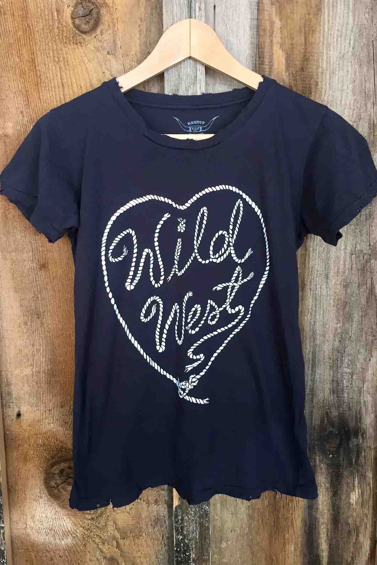 Bandit Brand - Wild West Tee - Black/White