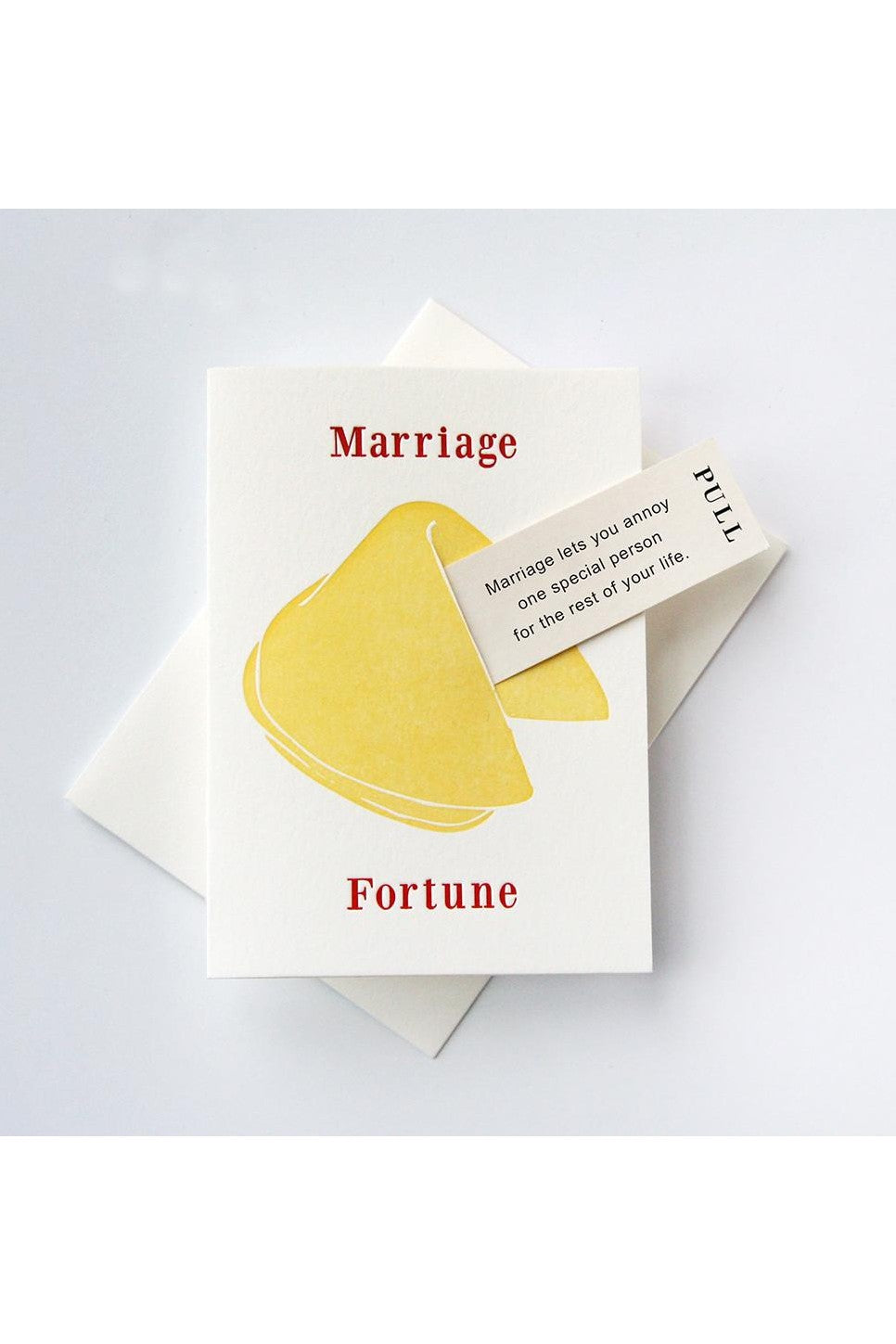 FORTUNE MARRIAGE CARD