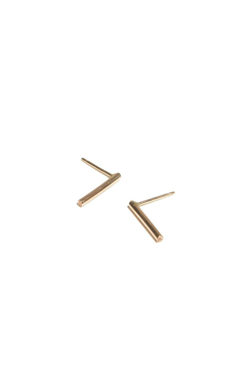 Able - Stick Earrings - Gold