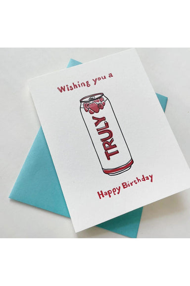 Steel Petal Press - Truly Happy Birthday Card