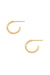 Able - Celine Huggie Hoops - Gold