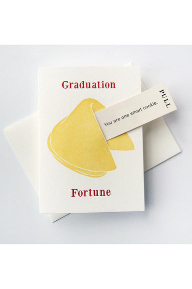 Steel Petal Press - Fortune Grad Smart Cookie Card - Front