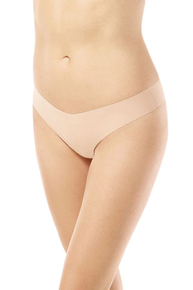 Commando - Classic Solid Thong - Beige - Front