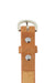 Last State Leather - Everyday 1" Belt - Tan/Nickel - Back